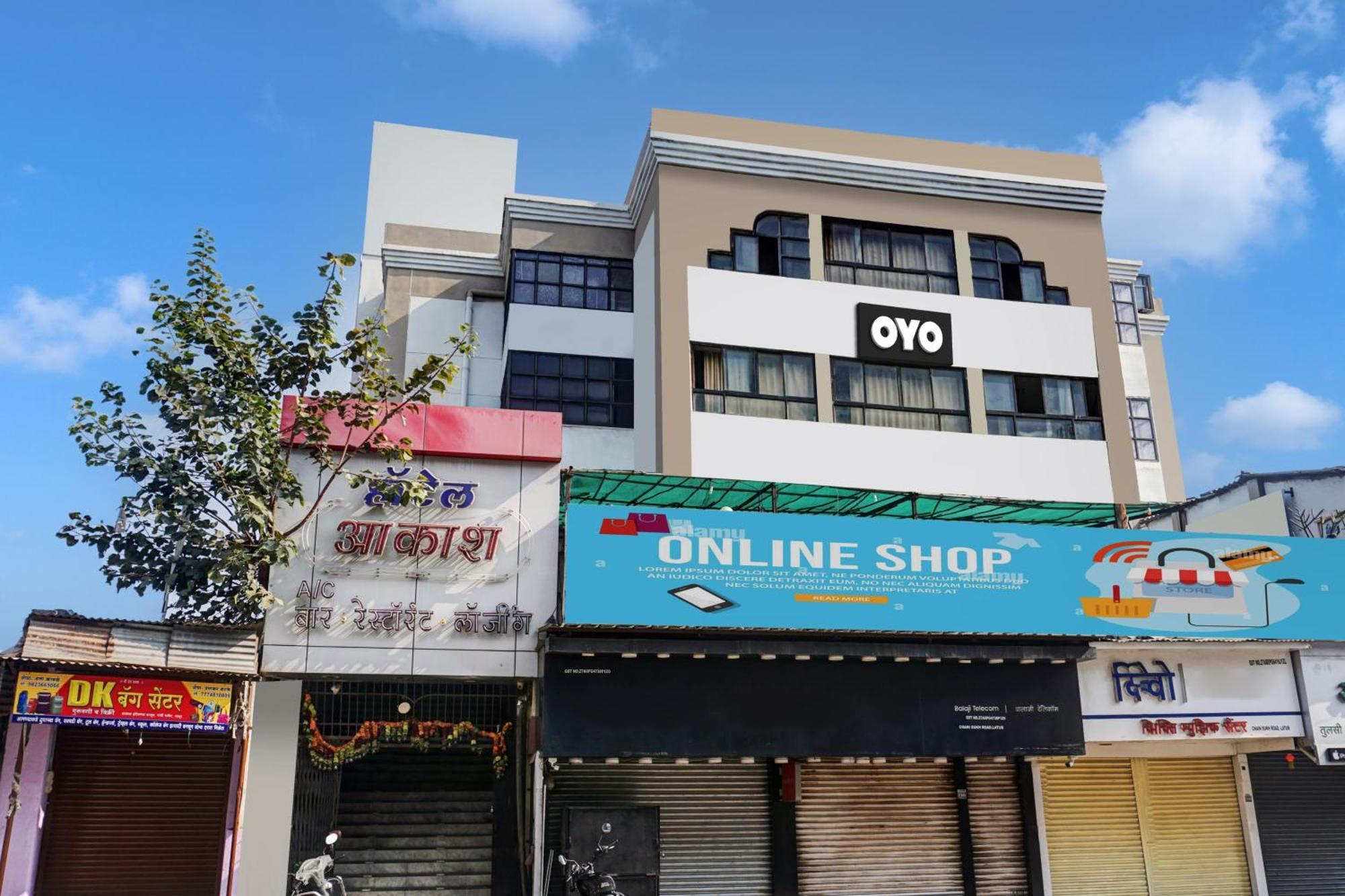 Hotel O Akash Lodge Latur Ngoại thất bức ảnh